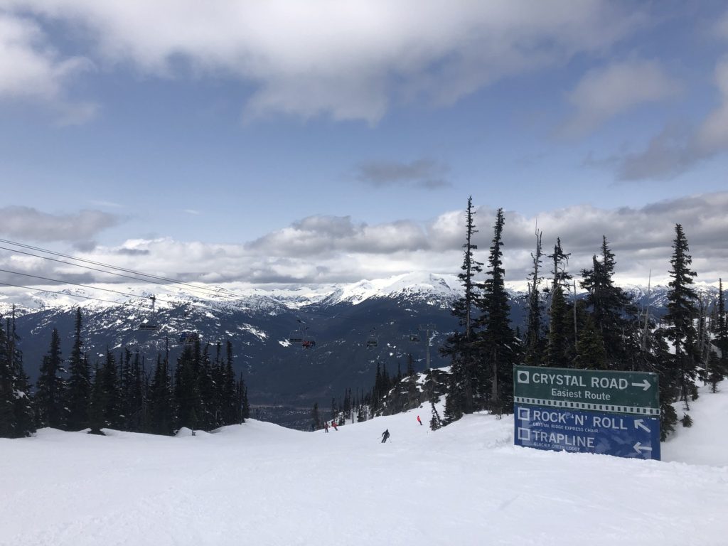 Spring Skiing at Blackcomb Mountain