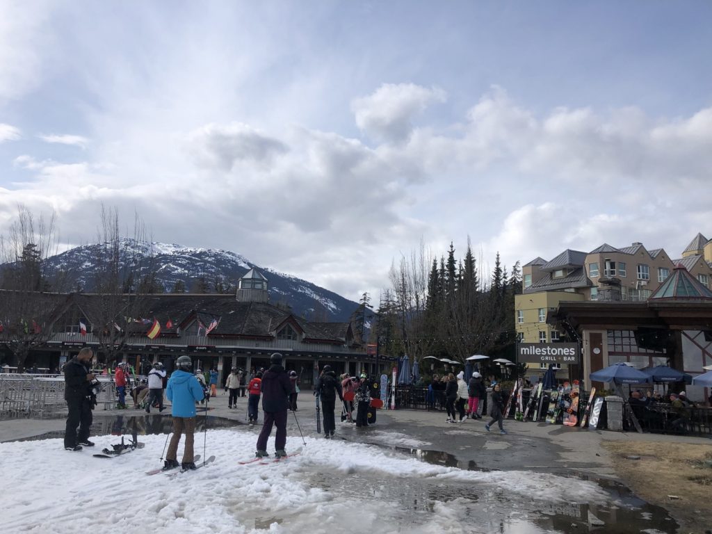 Spring Skiing at Blackcomb Mountain