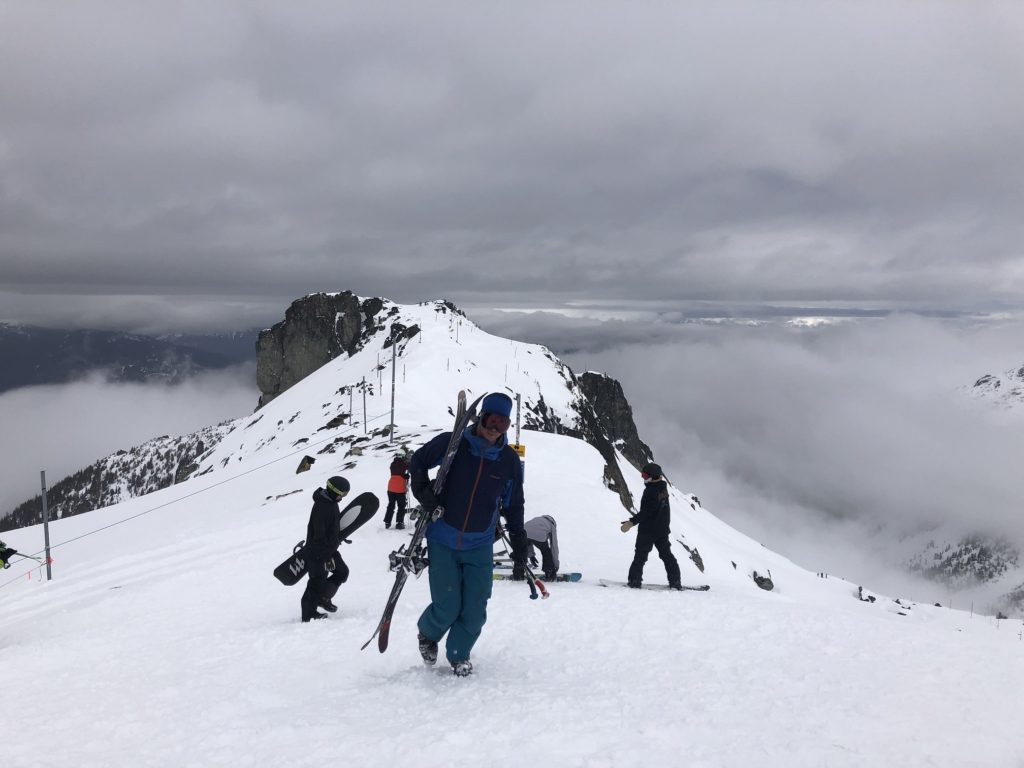 Skiing at Blackcomb