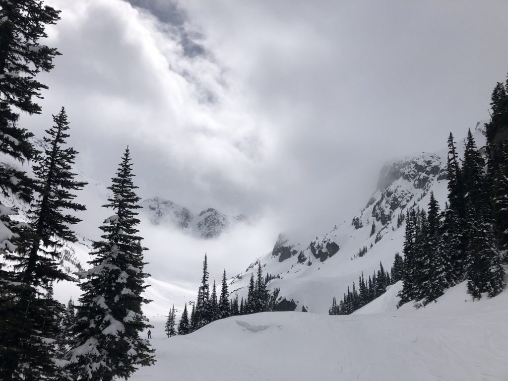 Skiing at Blackcomb 