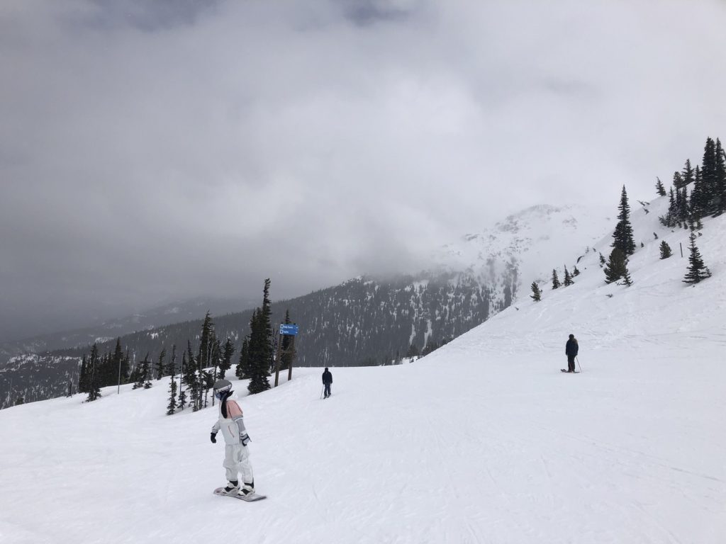 Skiing at Blackcomb