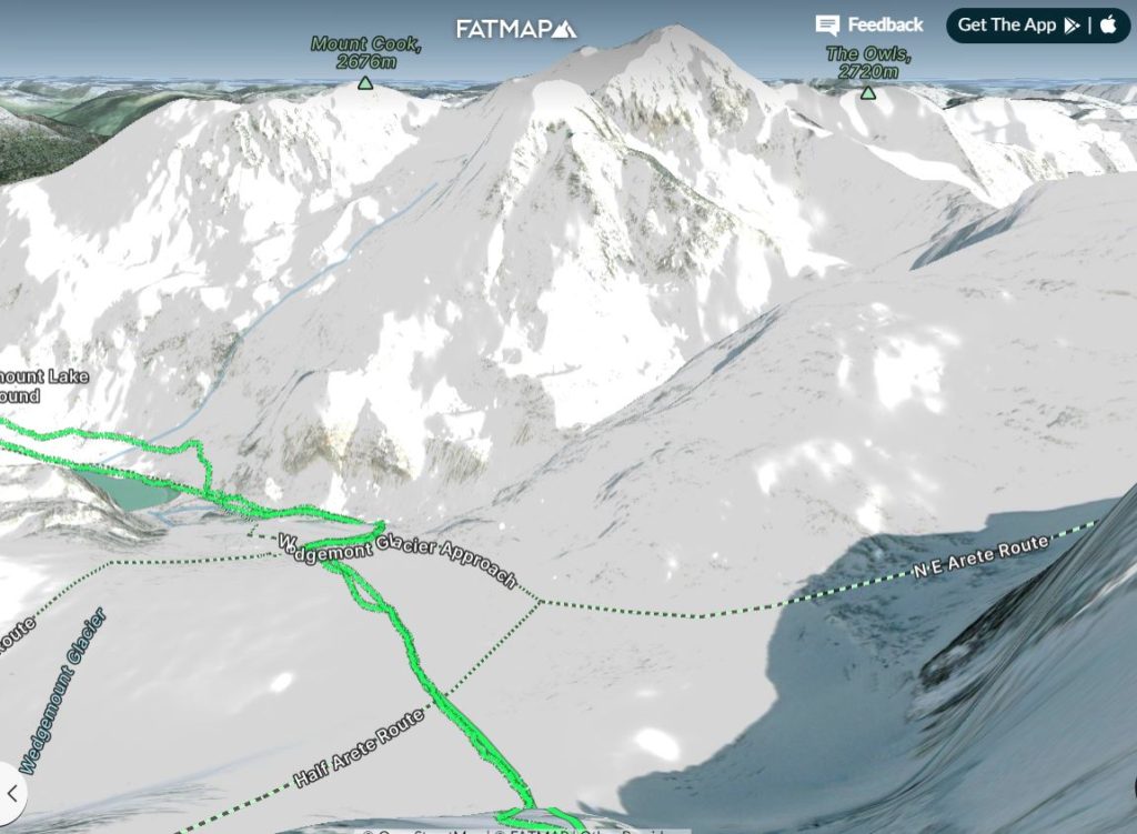Wedge Mountain - North East Half Arete