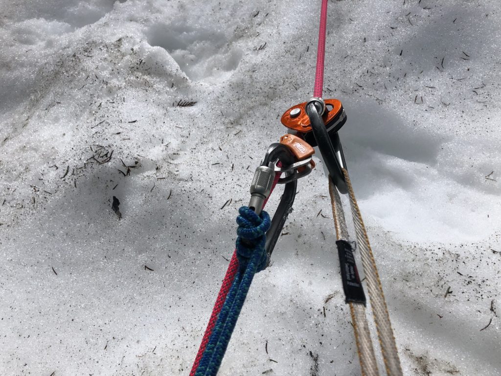 Crevasse Self Rescue Practice