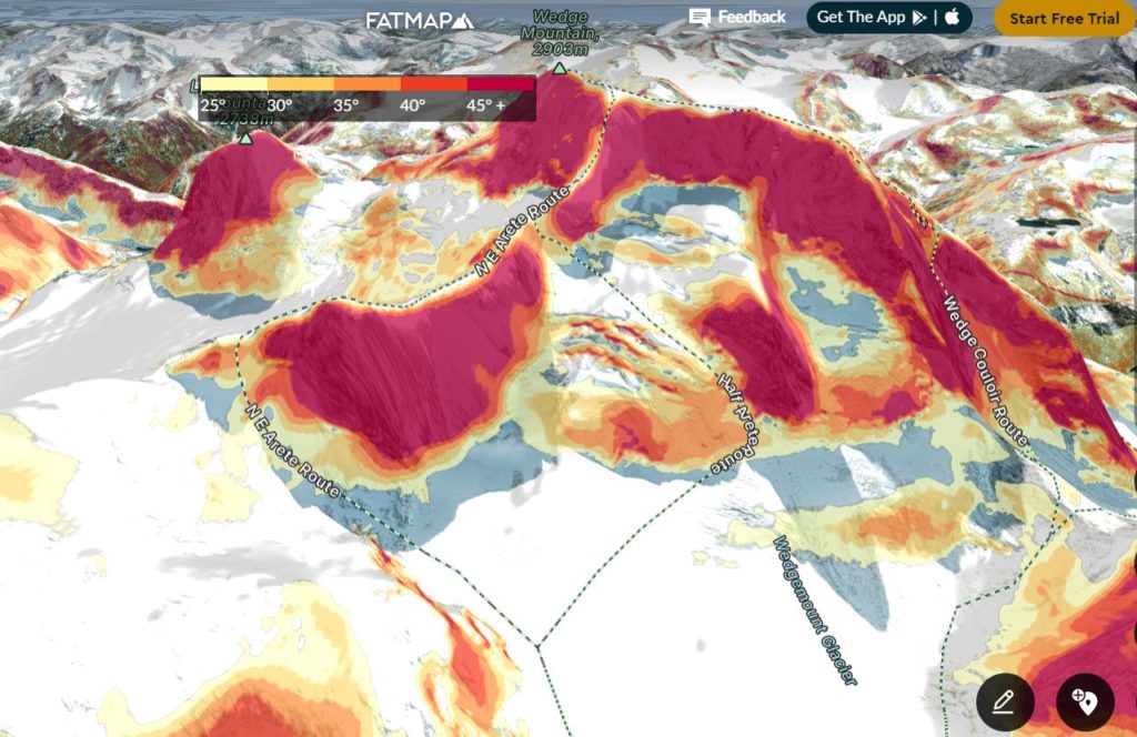 Wedge Mountain North East Arete - Planning Alpine Climbing Trip