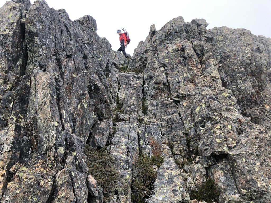 Sky Pilot East Face Route