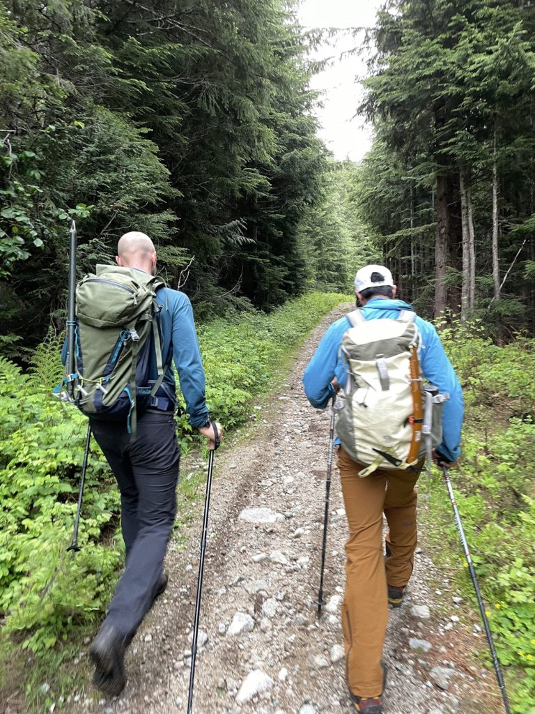 Sky Pilot East Face via Gunsight Couloir