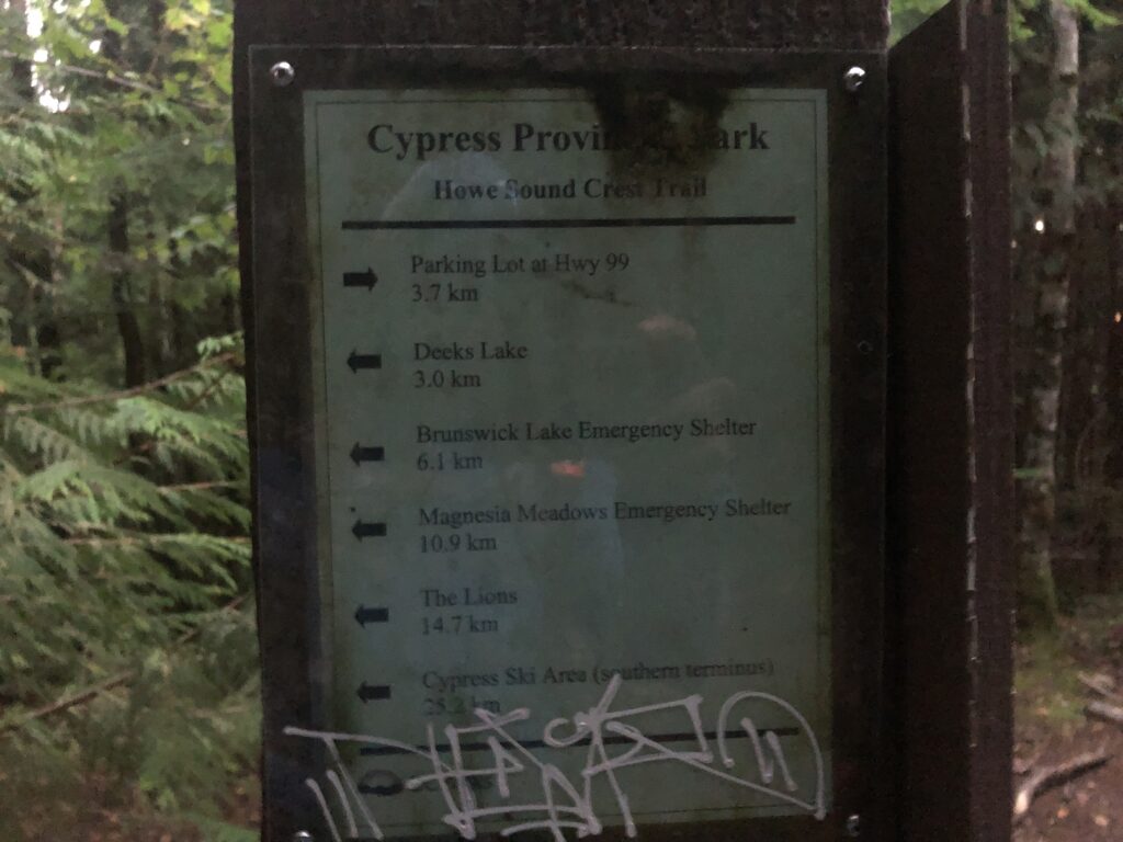 Howe Sound Crest Trail