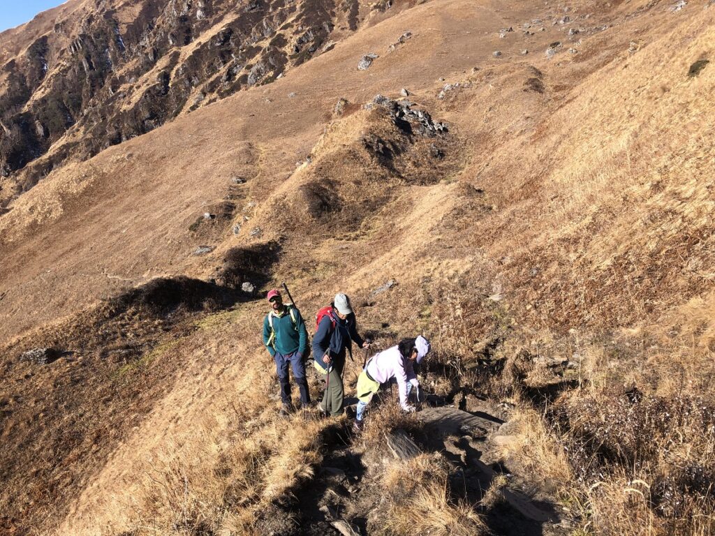 Dhokrani to Gidara Bugyal Top