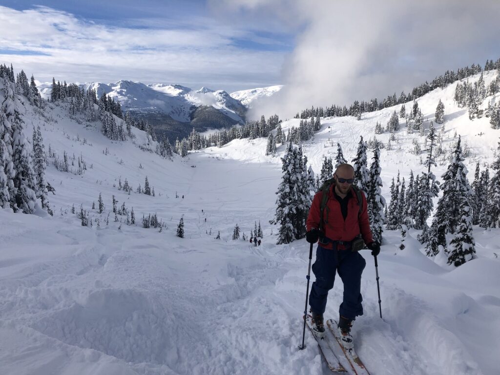 Gin Peak - Hanging Lake Winter Trail Backcountry Skiing