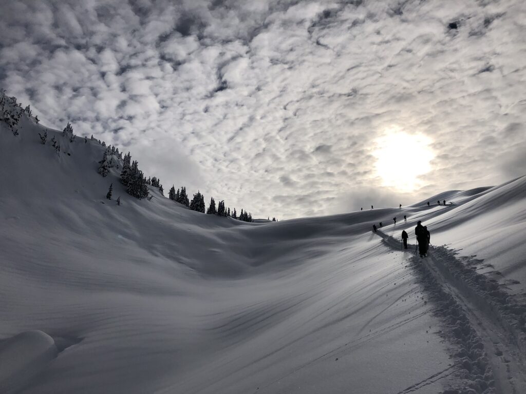Gin Peak Hanging Lake Backcountry Skiing
