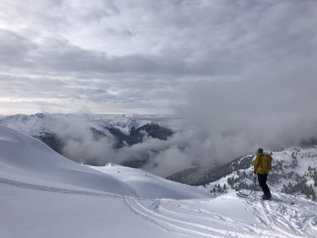 Gin Peak Hanging Lake Backcountry Skiing