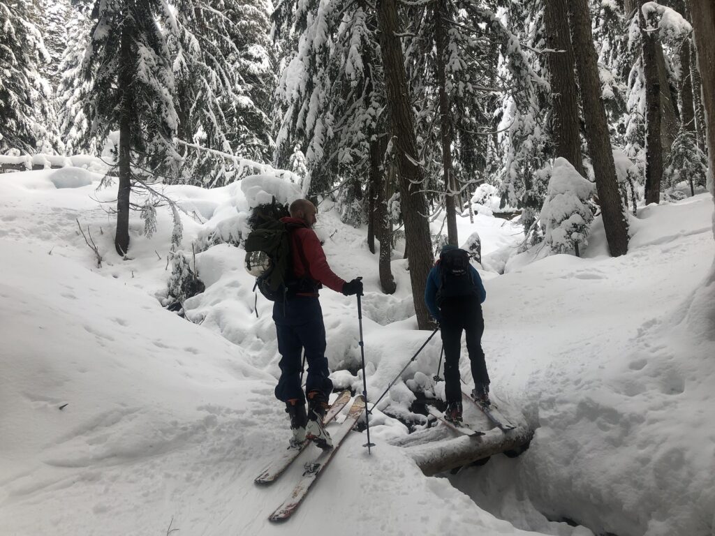 Hanging Lake Winter Trail Backcountry Skiing