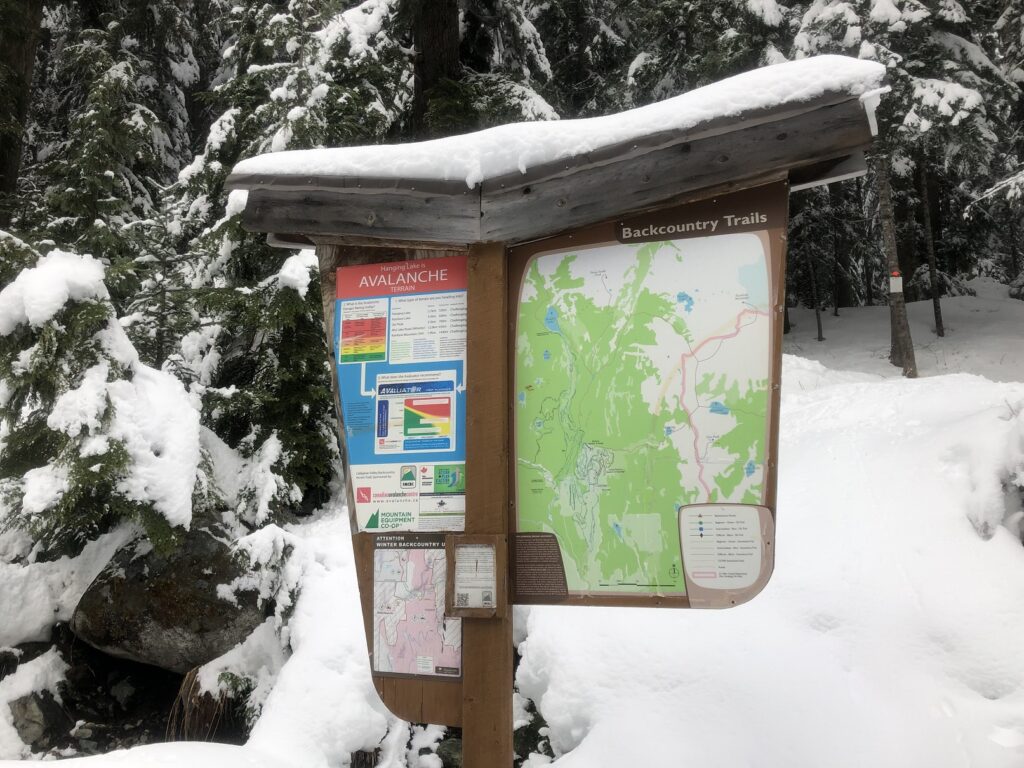 Hanging Lake Winter Trailhead