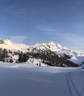 Elfin Lakes Backcountry Skiing