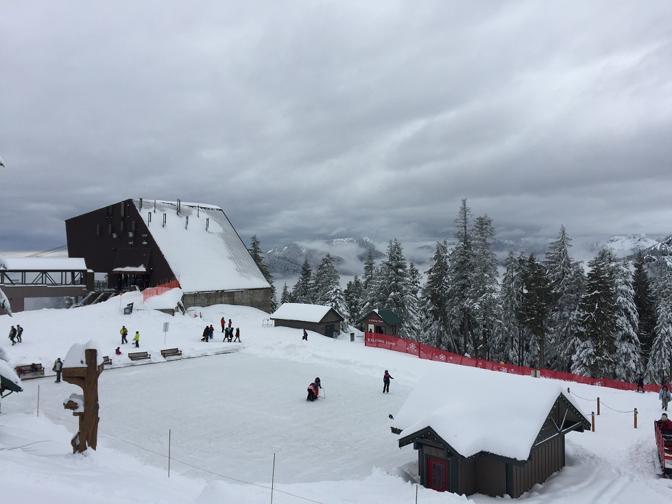 Grouse Mountain Ice Skating Rink