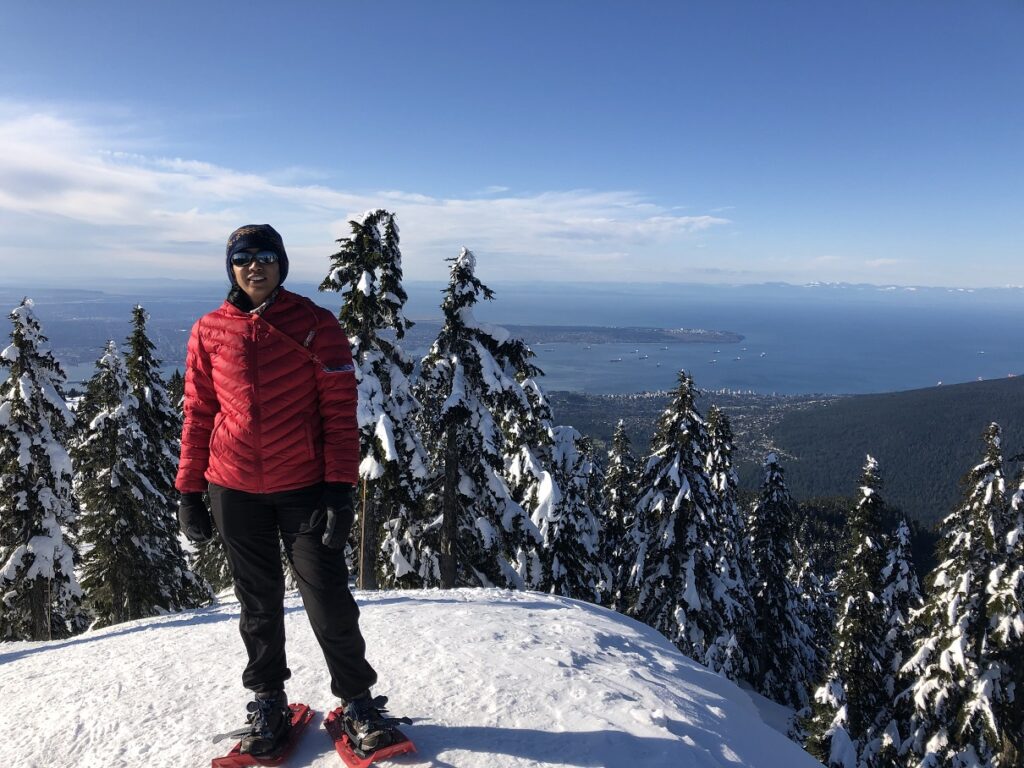 Grouse Mountain Snowshoe Grind - Dam Mountain