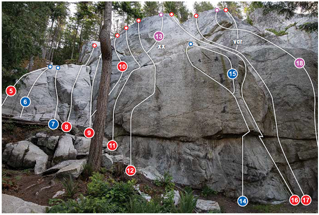 Free and Easy Climbing Topo