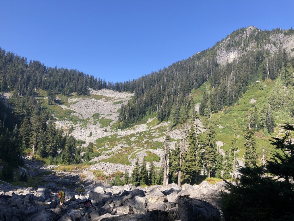 Mount Elsay boulder field