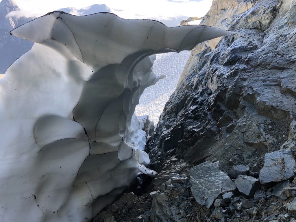 Moat on Co-Pilot Mountain