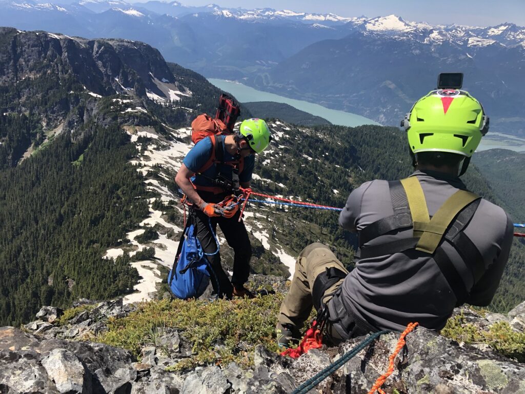Co-Pilot North Face Rescue July 23 2022 Squamish SAR