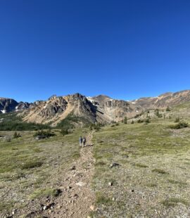 Cathedral Lakes Rim Trail