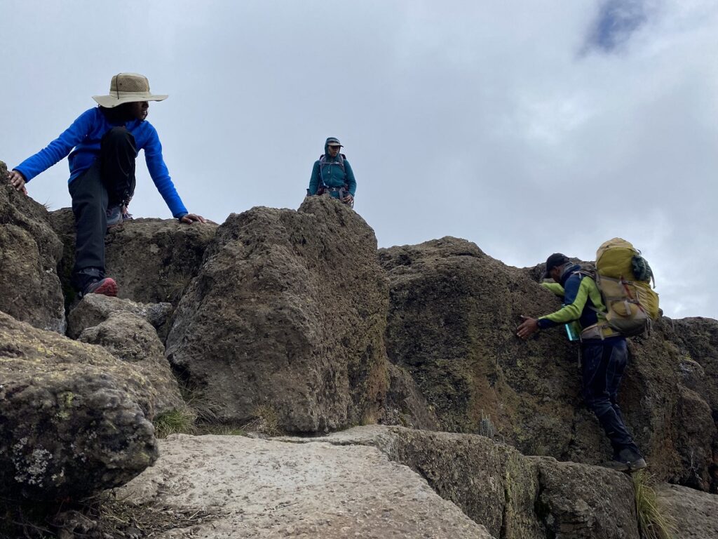 Kilimanjaro Alternative Lemosho Route - 2nd Pofu Campsite to Third Cave Campsite
