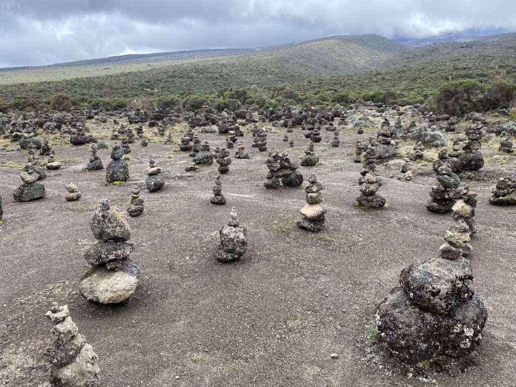 Kilimanjaro Alternative Lemosho Route - Cairn City