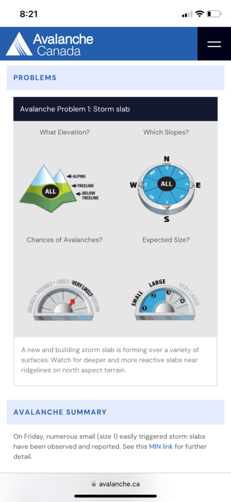 Avalanche Forecast - Avalanche Canada