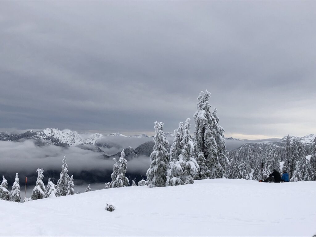 Brockton Point Backcountry Skiing Mount Seymour Provincial Park