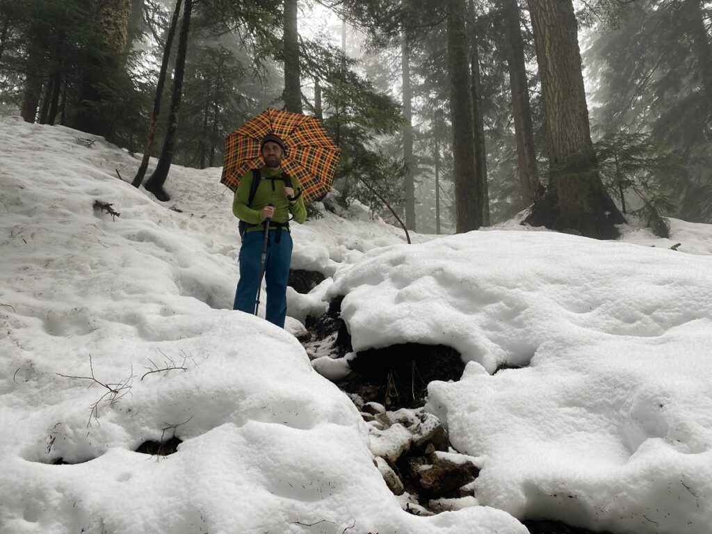 Eagle Mountain Hike Creek Crossing