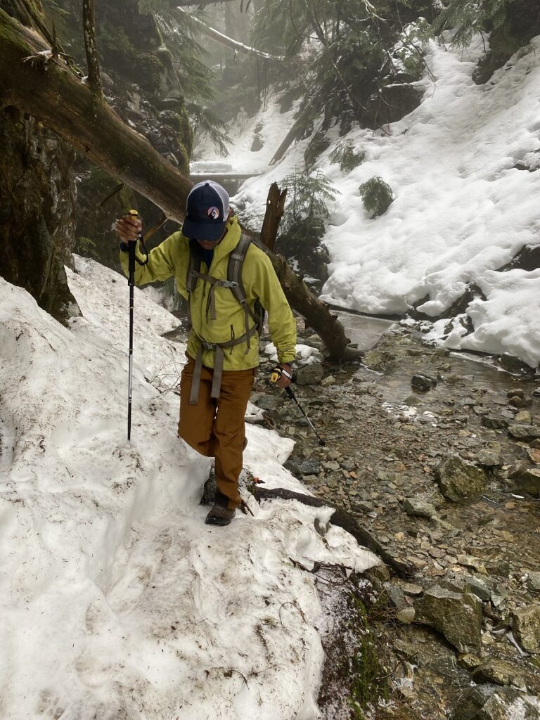 Eagle Mountain Hike Creek Crossing