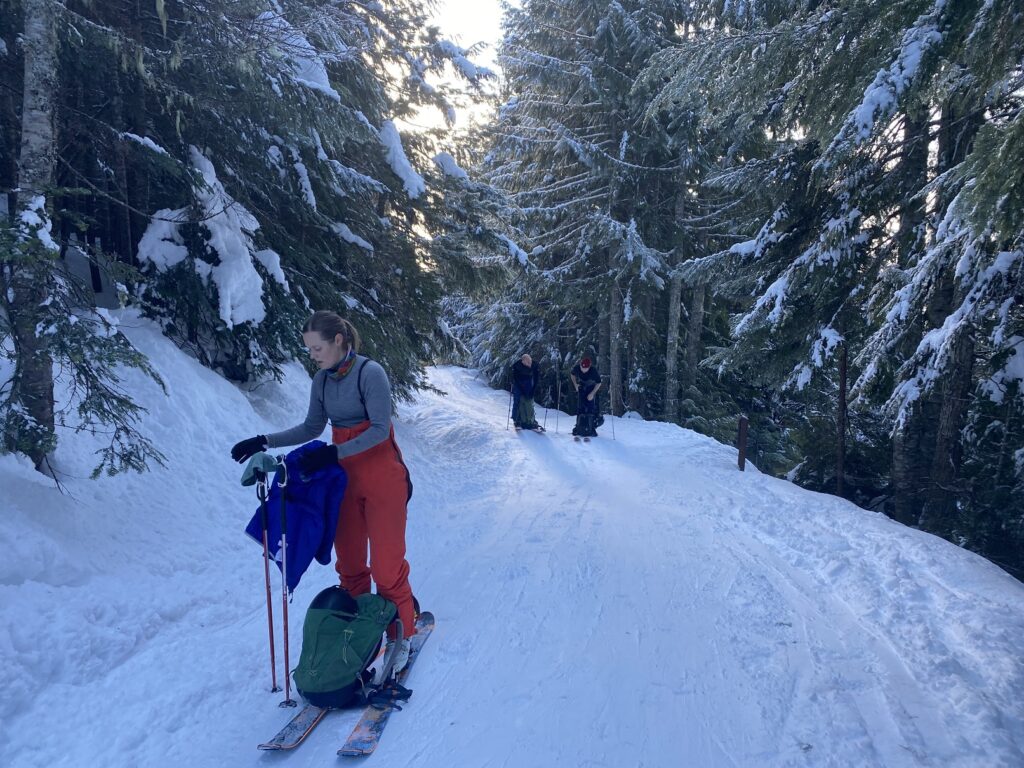 Elfin Lakes Trail Winter