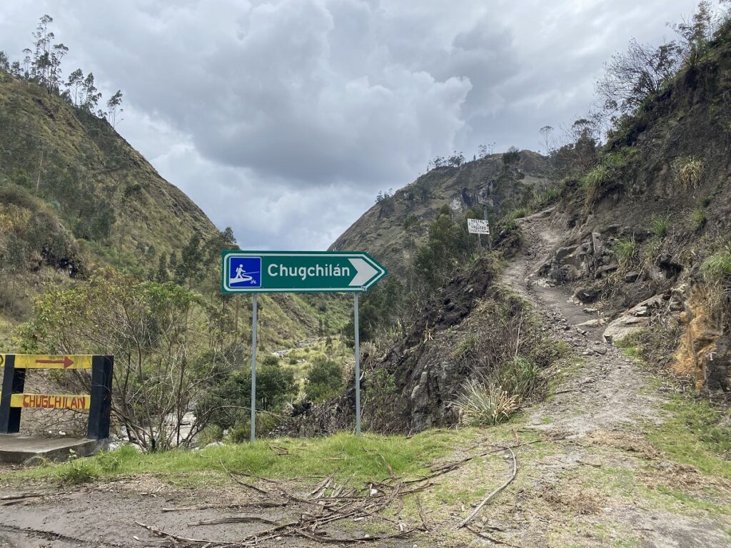 Quilotoa Loop Hike - Trail to Chugchilan