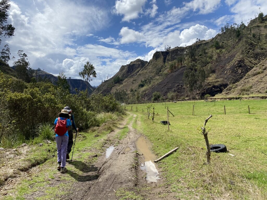Quilotoa Loop Hike - Trail to Chugchilan