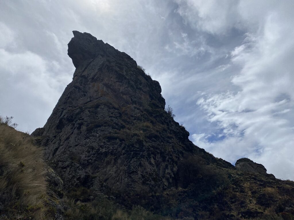 Face of Inca or Stone of Love - Rock at Wingopana Hill