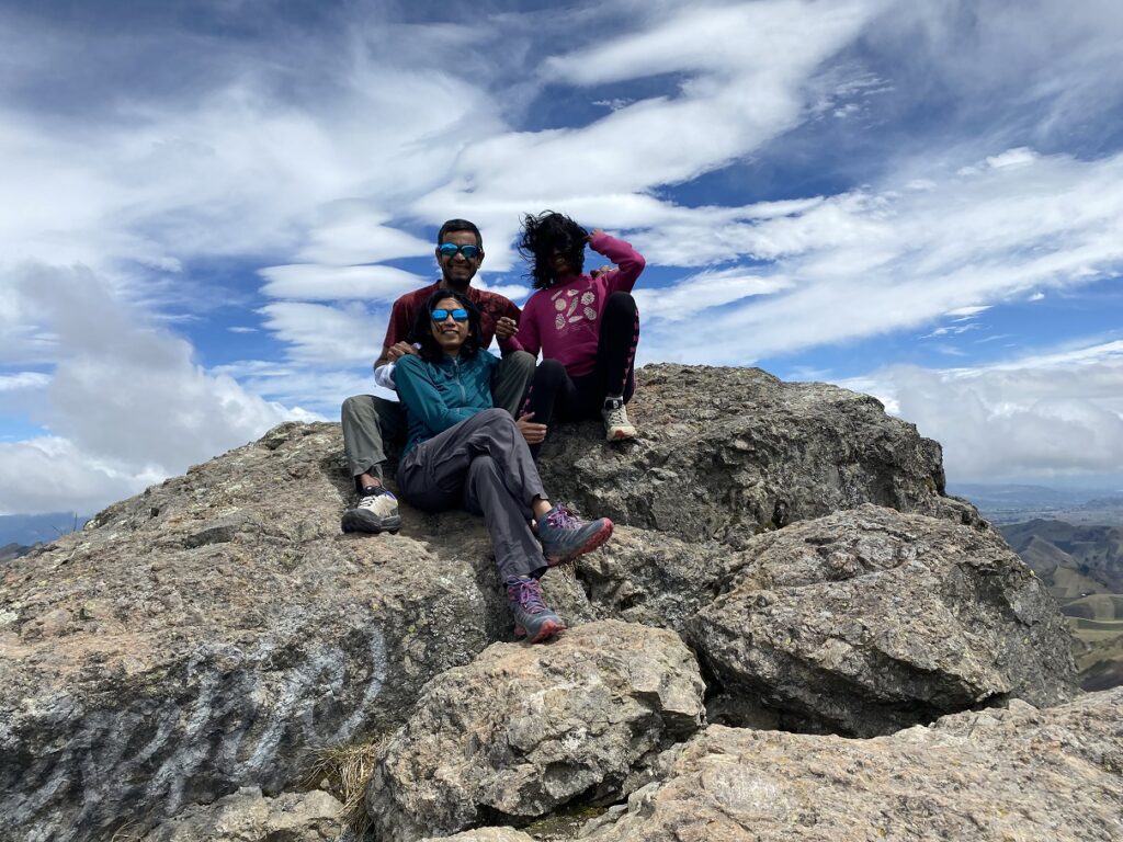 Ecuador Andes Wingopana Hill