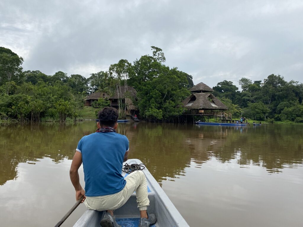 Ecuador Amazon Sani Lodge Challuacocha Lake