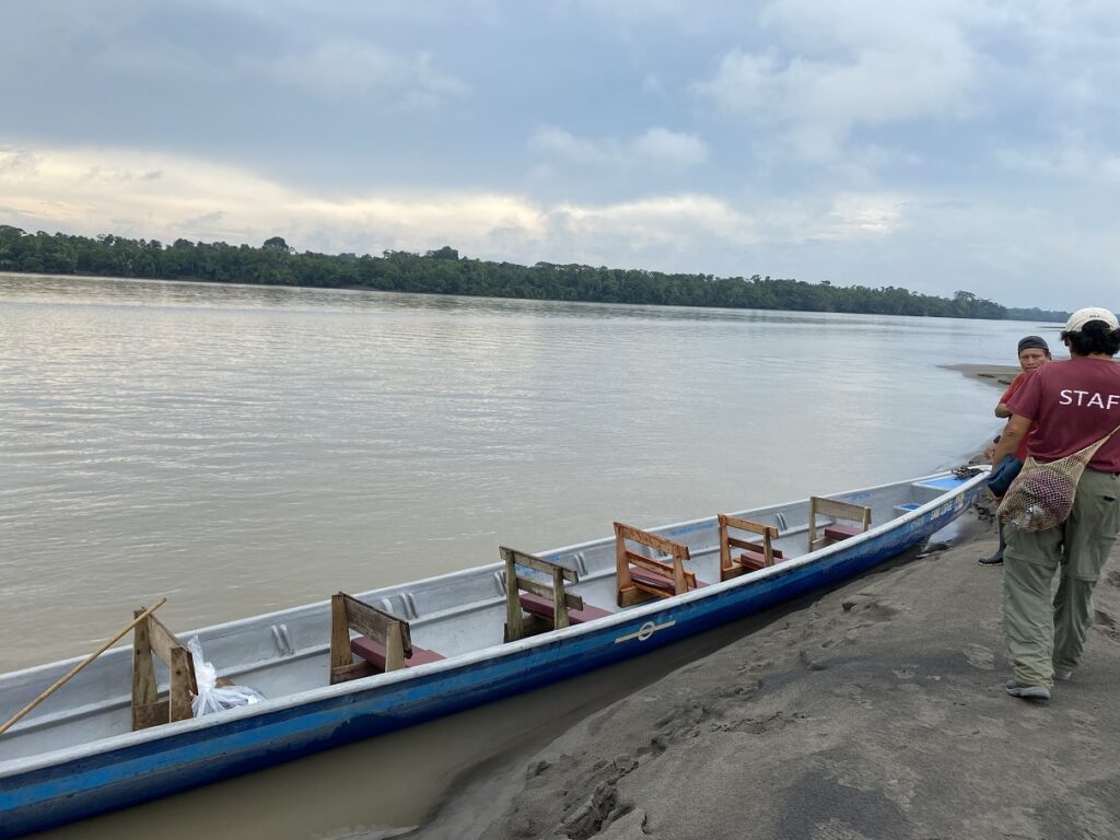 Ecuador Amazon Family Trip - Canoe Napo River to Sani Lodge