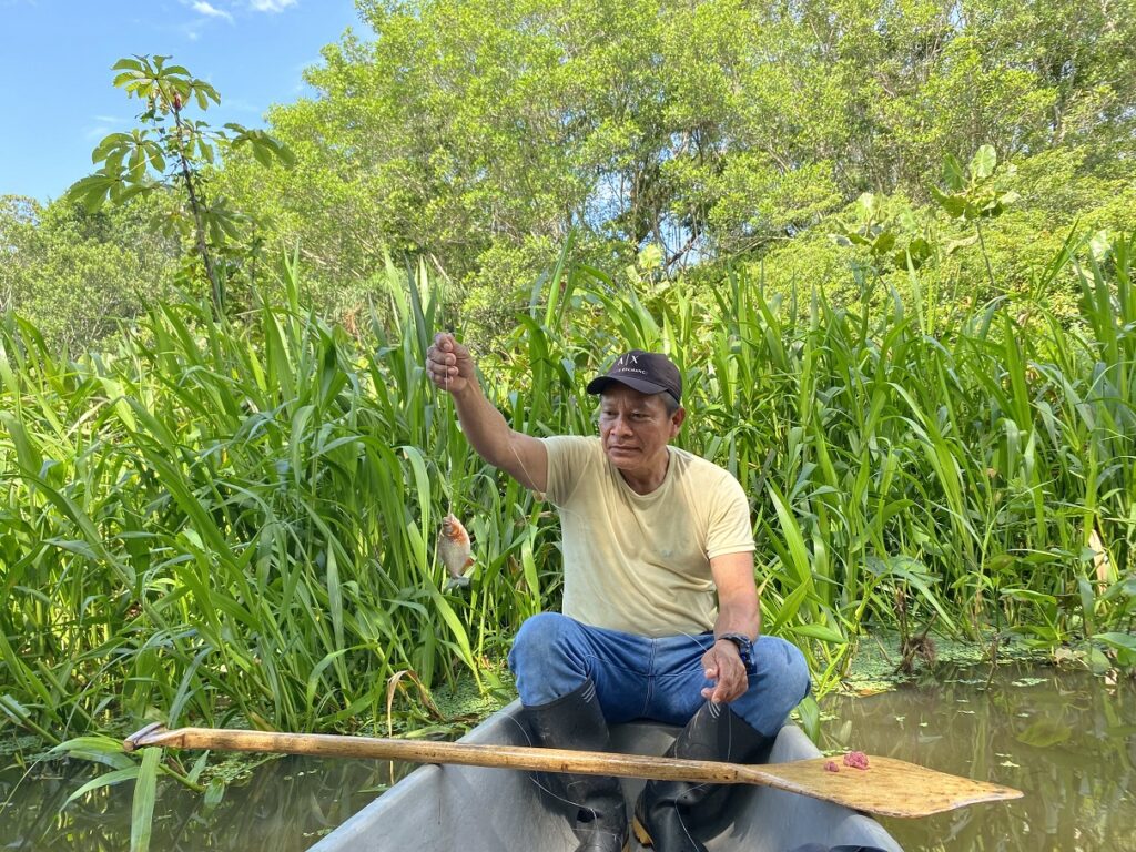 Ecuador Amazon Sani Lodge Piranha Fishing