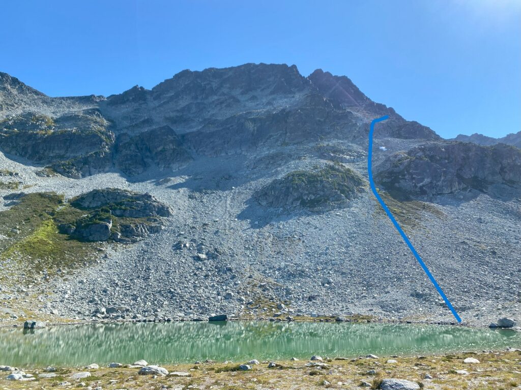 Blackcomb Peak DOA Buttress Approach