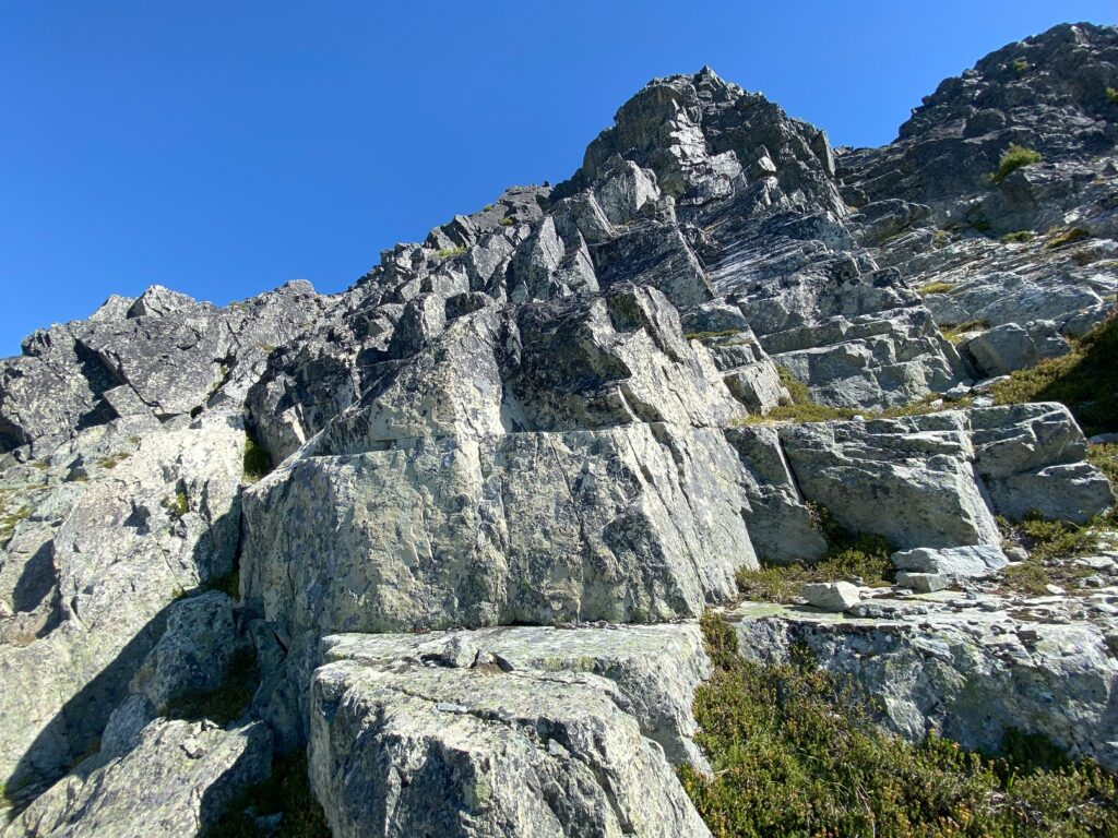 Dead on Arrival DOA Buttress Route Blackcomb Peak
