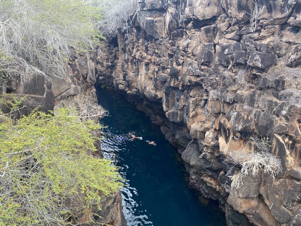 Ecuador Galapagos Santa Cruz Bay Tour Las Grietas