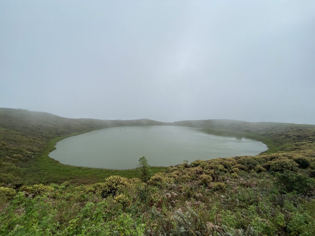 Ecuador San Cristobal El Junco Lagoon