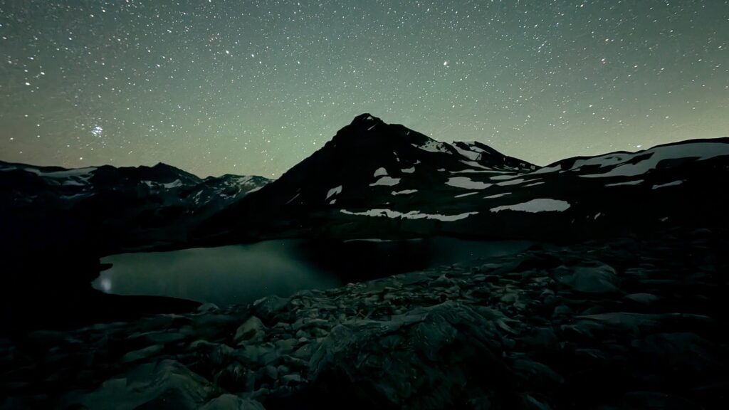 Russet Lake Night Sky