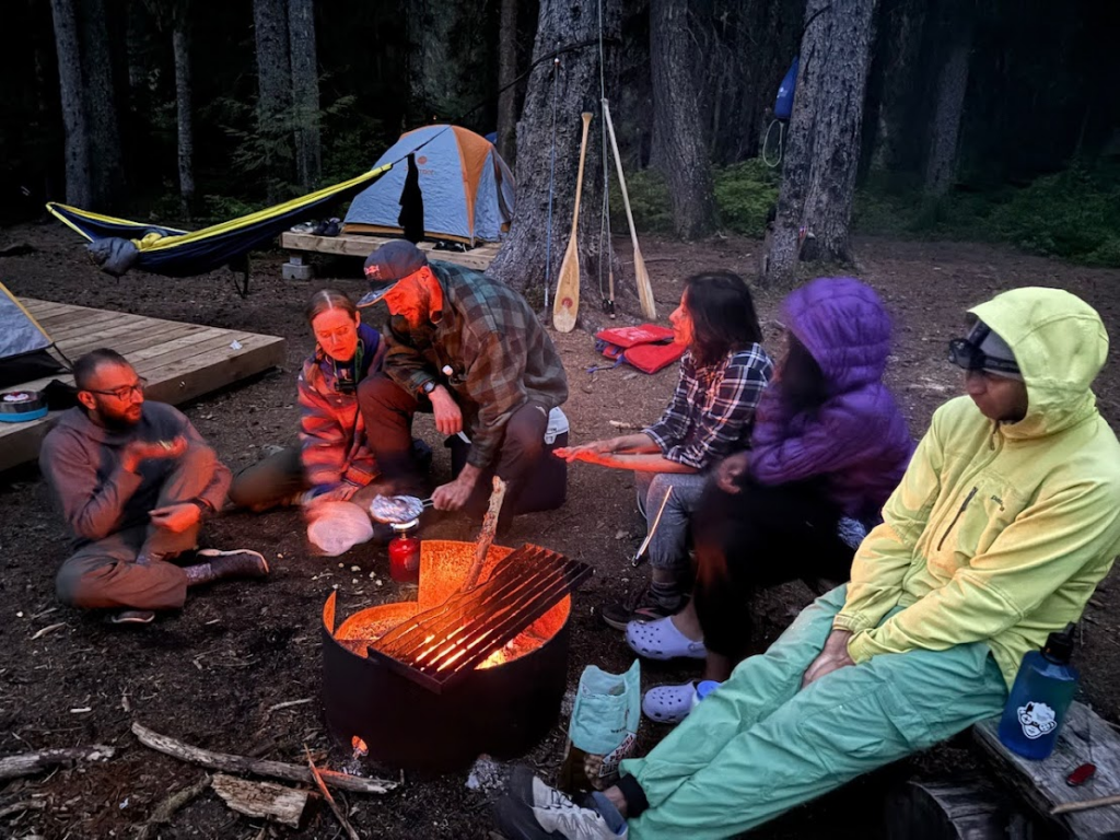 Strike Lake Backcountry Campsite. E C Manning Park.