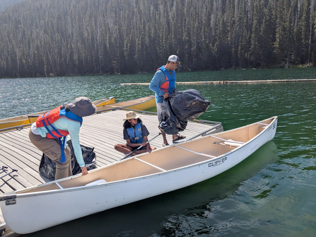 E C Manning Park Lightning Lakes Boat Rental